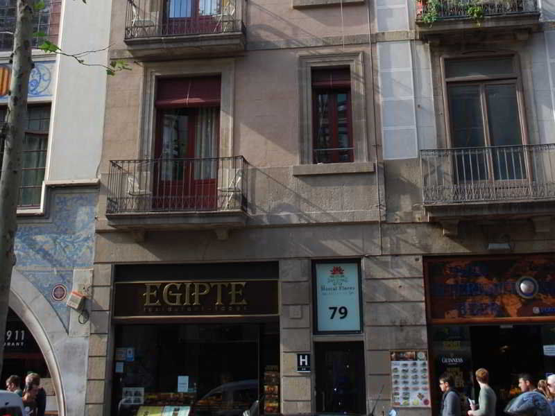 Hostal Las Flores Ramblas Barcelone Extérieur photo
