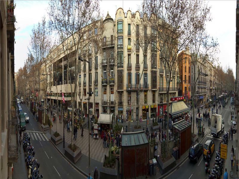 Hostal Las Flores Ramblas Barcelone Extérieur photo